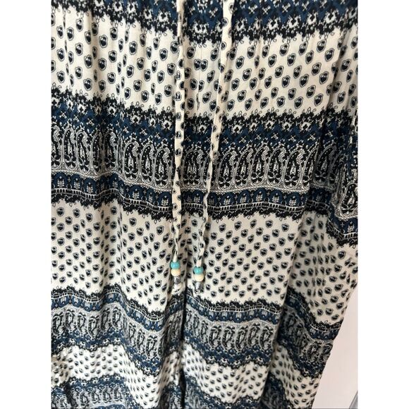 American eagle Wide Leg Printed Pants S Boho - Picture 3 of 6